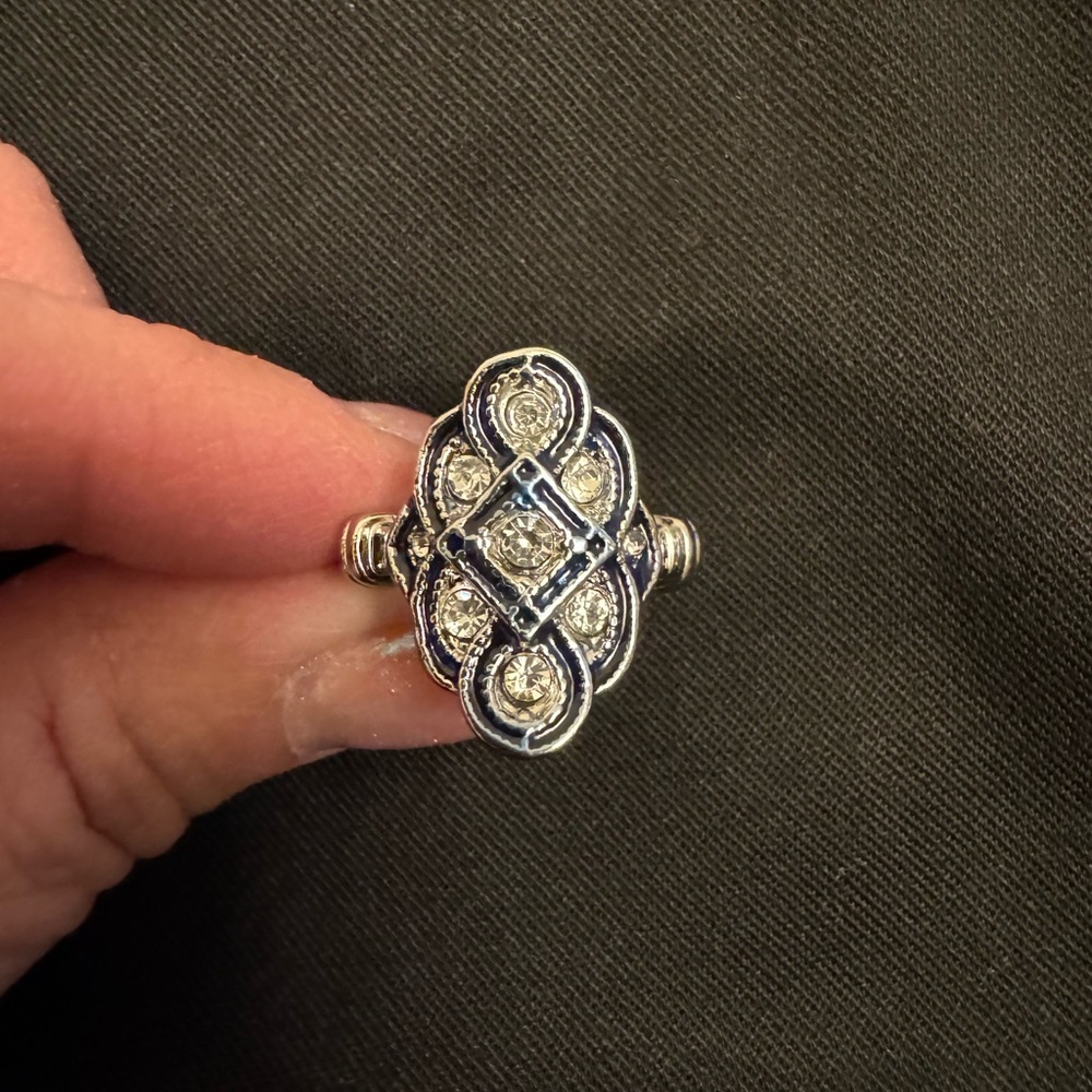 Vintage Art Deco Statement Ring - Picture 3 of 4